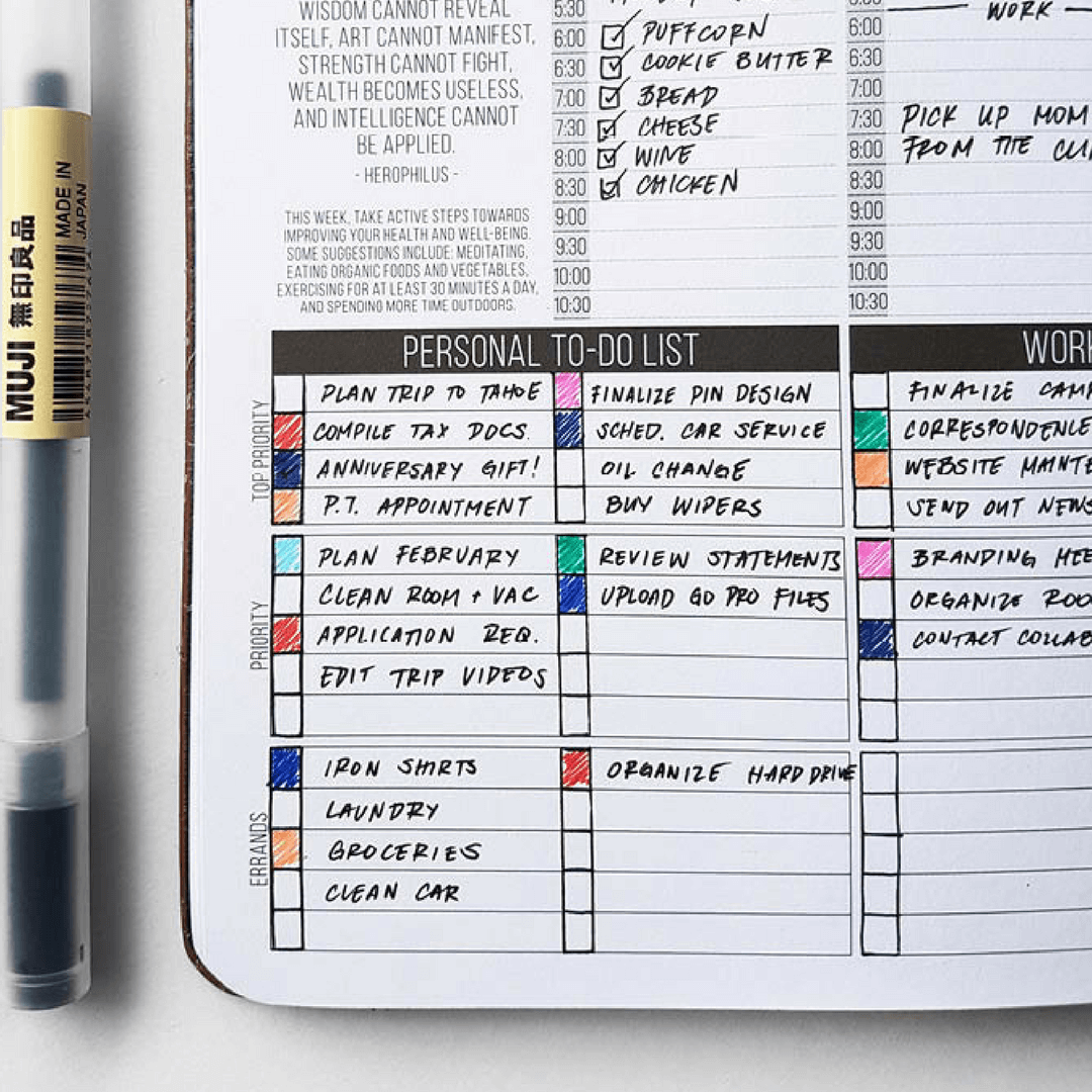 Notebook For Task 10 Notebooks To Supercharge Productivity - Upmarketry